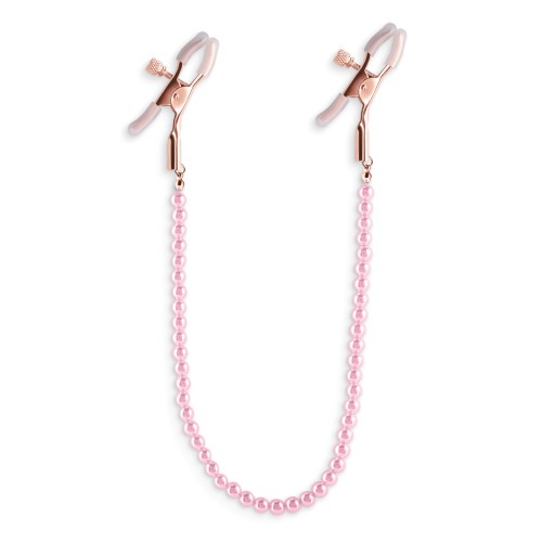 Bound Adjustable Nipple Clamps - Pink