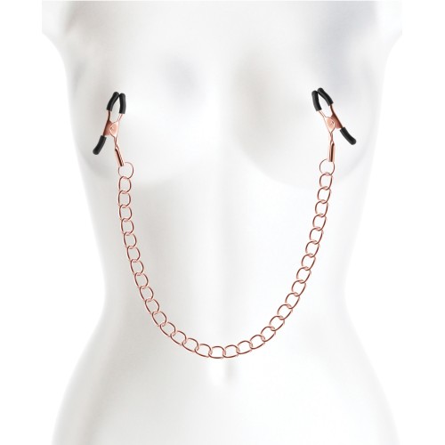 Bound DC2 Nipple Clamps Rose Gold