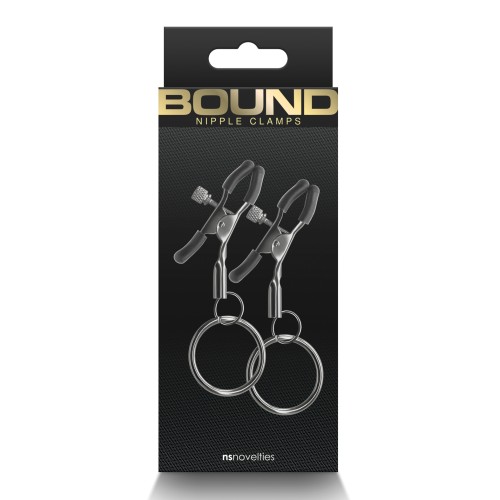 Bound C2 Adjustable Nipple Clamps - Gunmetal