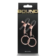 Pinzas para Pezones Bound C2 - Rosa Oro