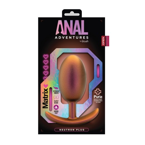 Blush Anal Adventures Matrix Neutron Plug - Copper