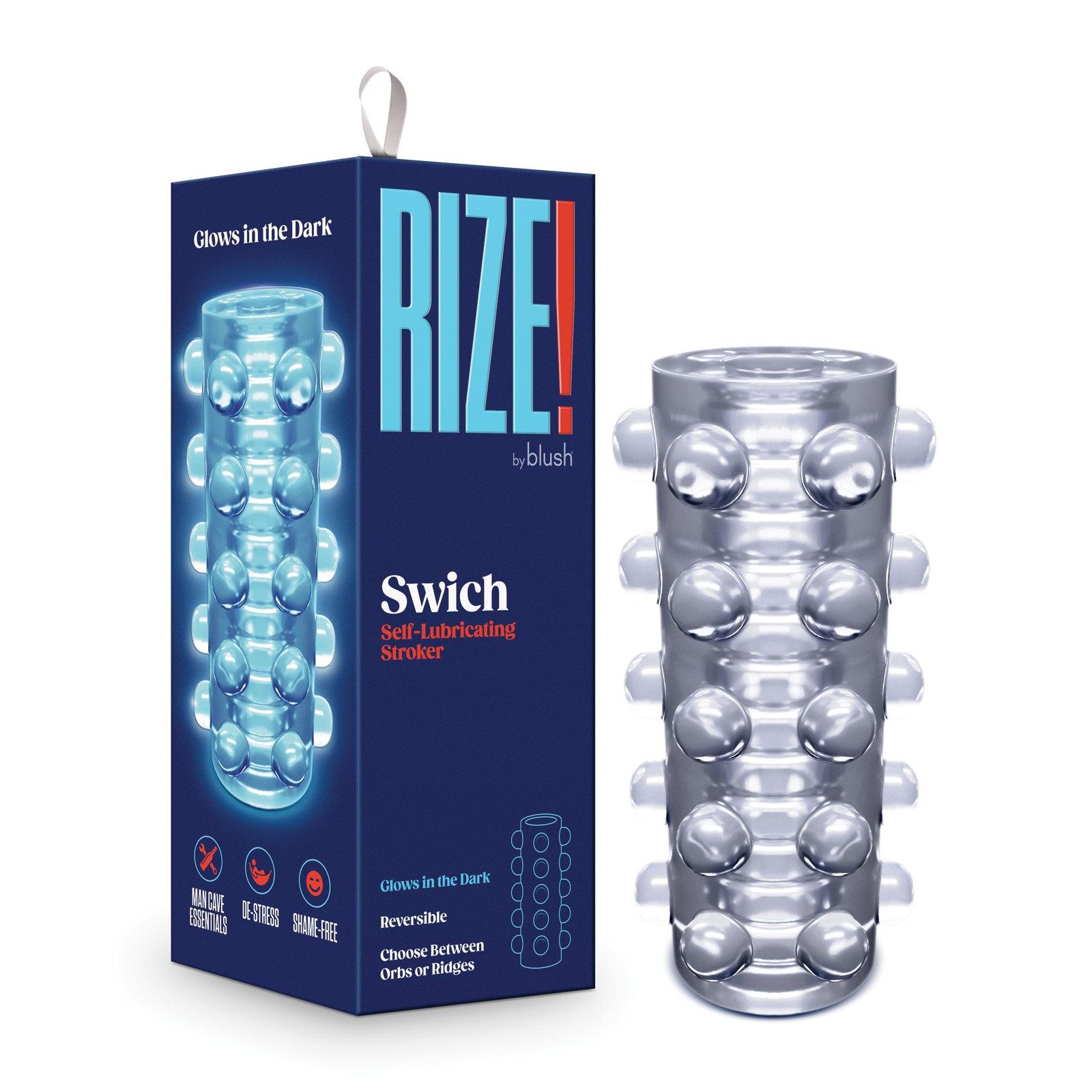 Blush Rize Swich Clear Pocket Stroker