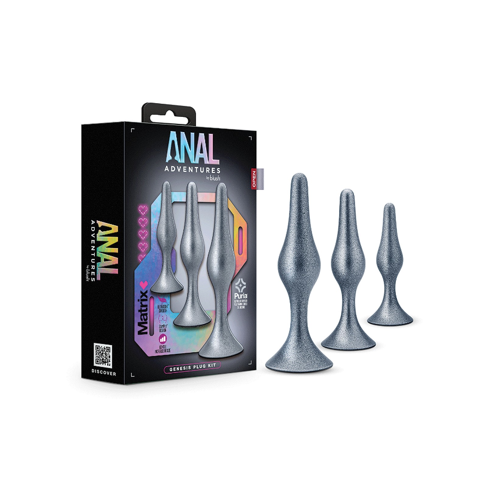 Kit de Tapones Anal Adventures Matrix