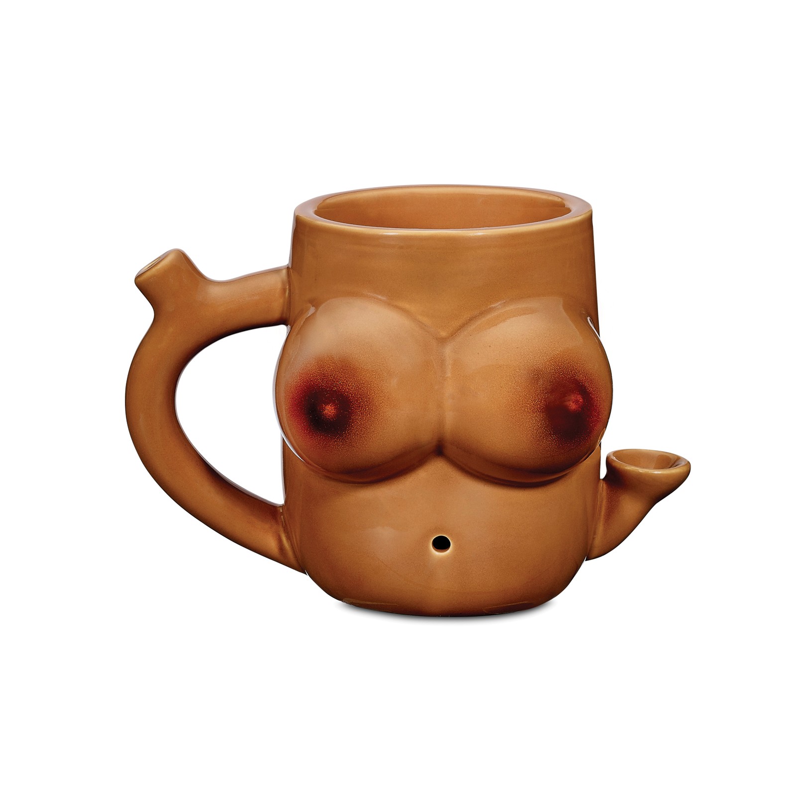 Fashioncraft Novelty Mug Boobs Brown