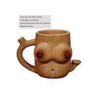 Fashioncraft Novelty Mug Boobs Brown