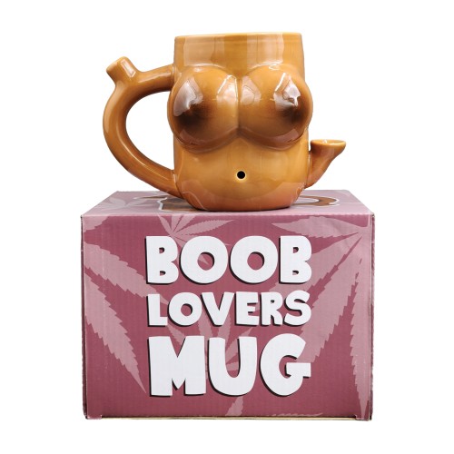 Fashioncraft Novelty Mug Boobs Brown