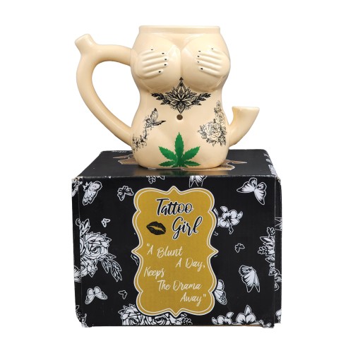 Fashioncraft Tattoo Girl Mug - Unique Gift