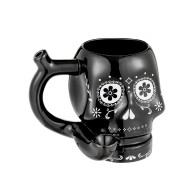 Fashioncraft Black Skull Novelty Mug