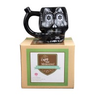 Fashioncraft Black Skull Novelty Mug