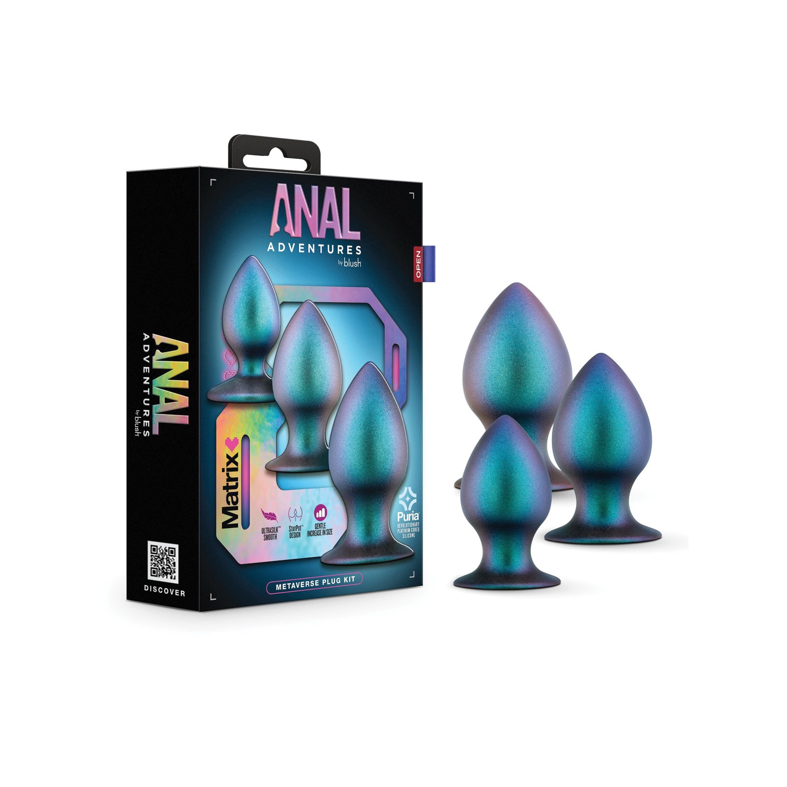 Blush Anal Adventures Matrix Plug Kit