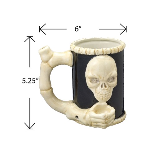 Taza de Novela de Calaveras y Huesos