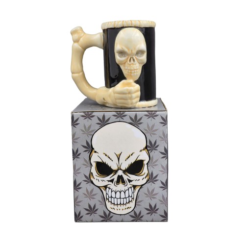 Taza de Novela de Calaveras y Huesos