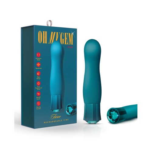 Oh My Gem Fierce Vibrador para Juegos Apasionados