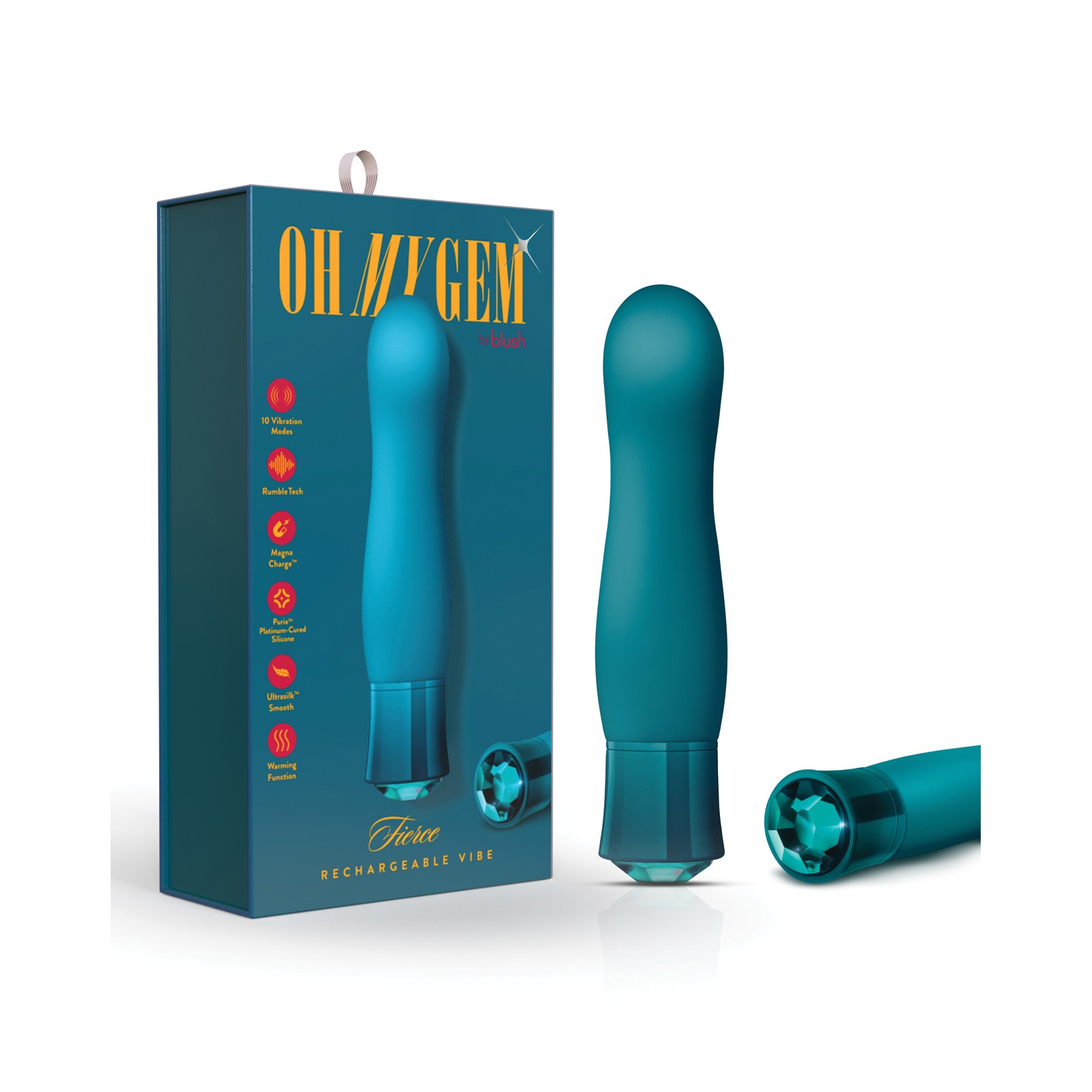 Oh My Gem Fierce Vibrador para Juegos Apasionados