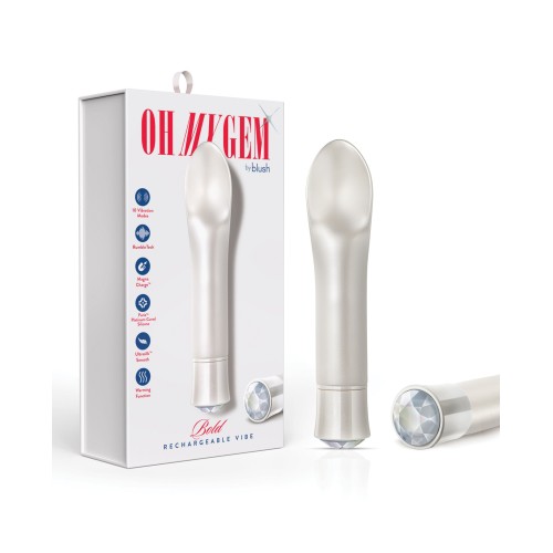 Blush Oh My Gem Vibrador Caliente - Diamante