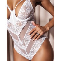 Lace Peek-A-Boo Teddy - Perfect for Seduction