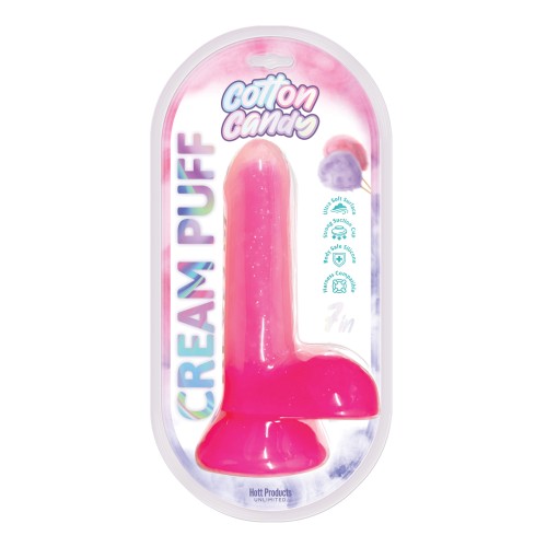 Cotton Candy 6-Inch Pink Dildo