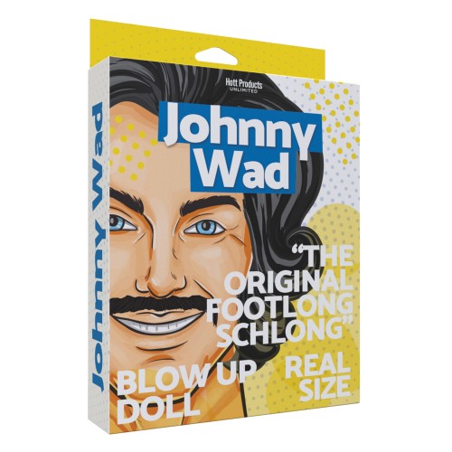 Johnny Wad Inflatable Blow Up Doll with Large Penis