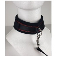 Collar y Correa Neoprene Spartacus - Rojo