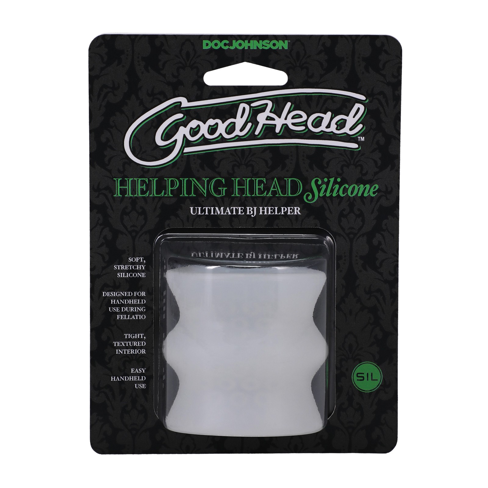 GoodHead Helping Head Silicone Stroker for Intense Pleasure