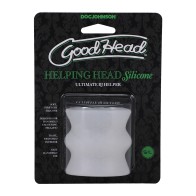 GoodHead Helping Head Silicone Stroker for Intense Pleasure