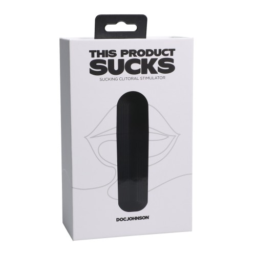 Lipstick Suction Toy Black This Product Sucks