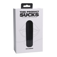 Lipstick Suction Toy Black This Product Sucks