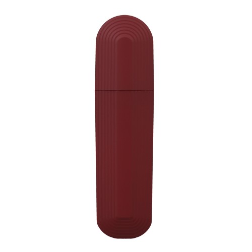 Lipstick Suction Toy for Discreet Pleasure - Red