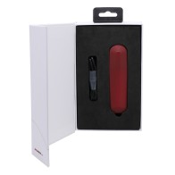 Lipstick Suction Toy for Discreet Pleasure - Red