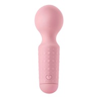 Luv Inc. Mini Varita 4 Pulgadas Rosa Vibrador