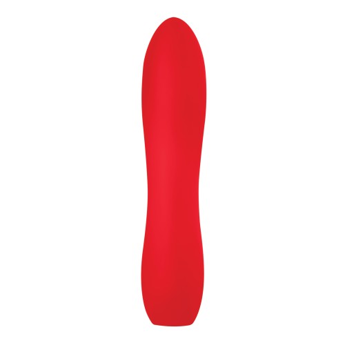 Luv Inc Large Silicone Bullet Red