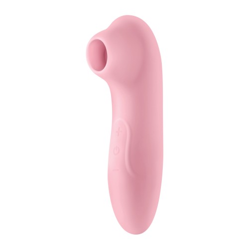 Luv Inc. Pulsing Clitoral Stimulator Light Pink