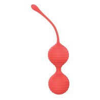 Luv Inc. Juego de Bolas Kegel de Silicona Coral