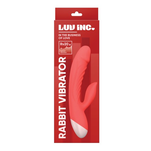 Luv Inc. Rabbit Vibrator Coral