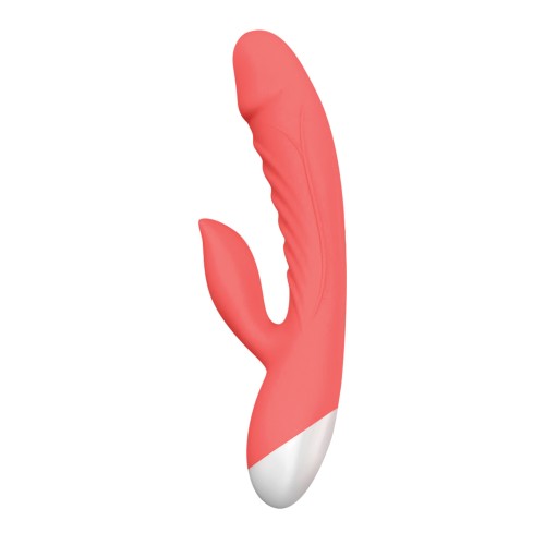 Luv Inc. Rabbit Vibrator Coral