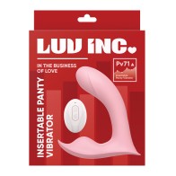 Luv Inc. Pink Remote-Controlled Panty Vibe for Empowering Pleasure