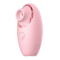 Luv Inc. Triple-Action Clitoral Vibrator - Pink