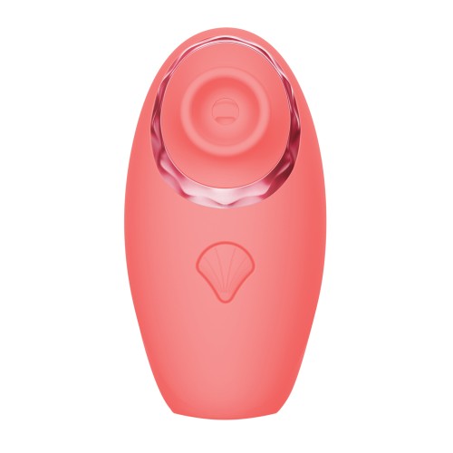 Luv Inc Triple Action Clitoral Vibrator Coral