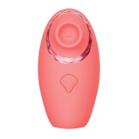 Luv Inc Triple Action Clitoral Vibrator Coral