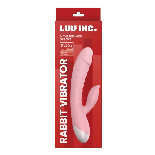 Luv Inc. Pink Rabbit Vibrator