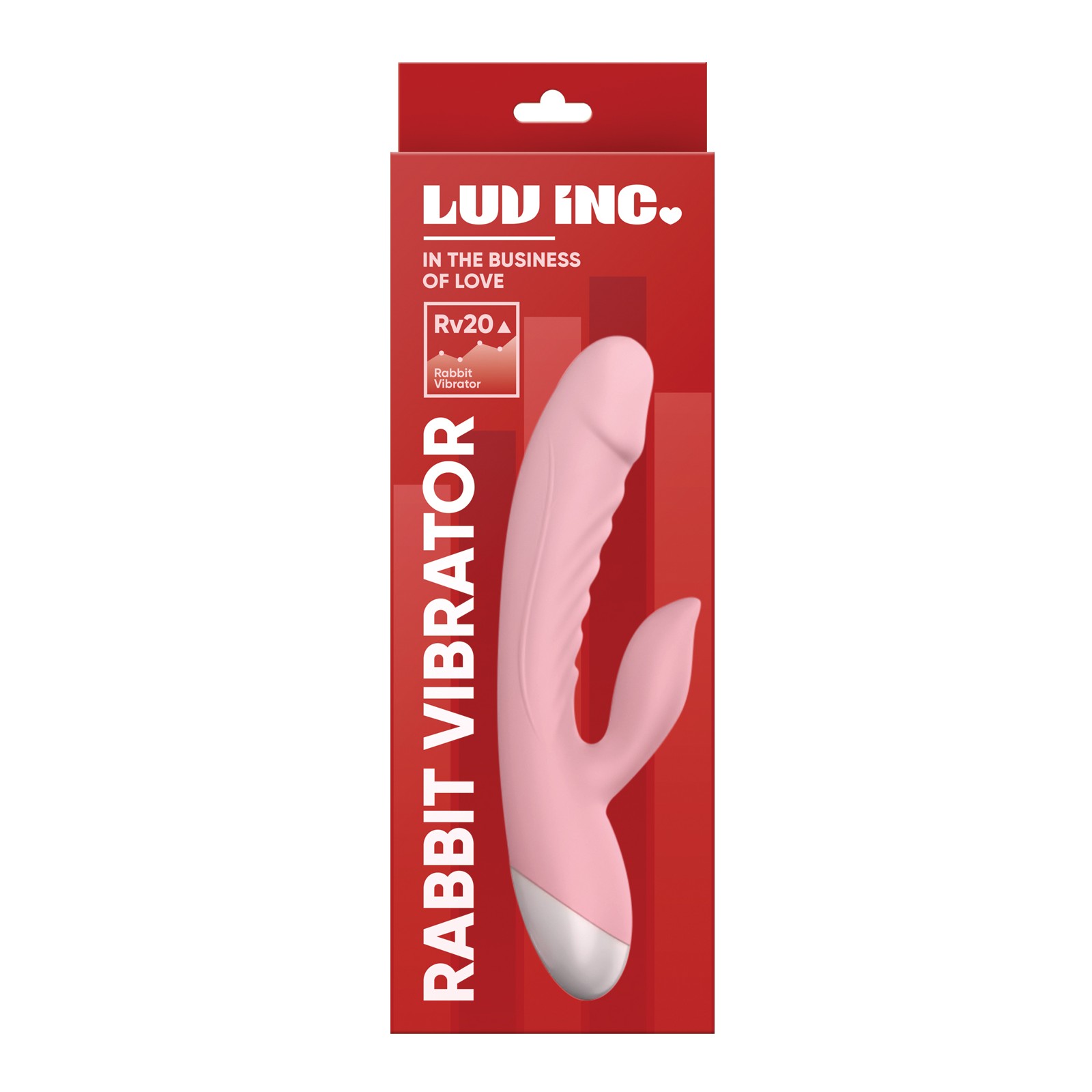 Luv Inc. Pink Rabbit Vibrator