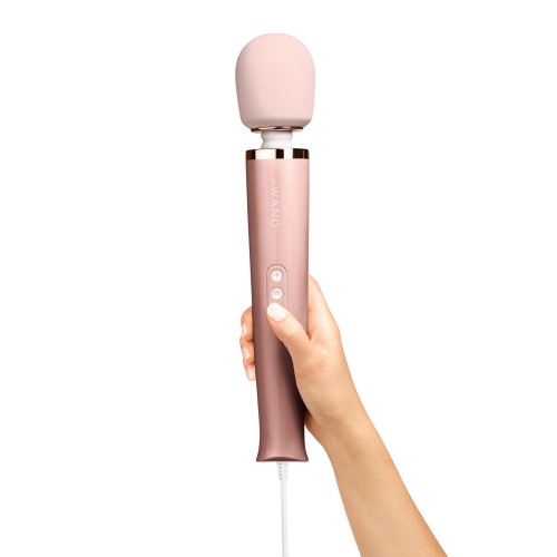 Le Wand Plug-In Vibrating Massager for Endless Pleasure