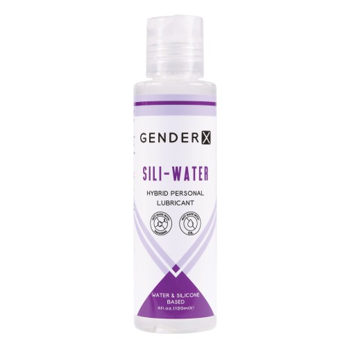 Gender X Sili-Water - Lubricante Personal - 4 oz