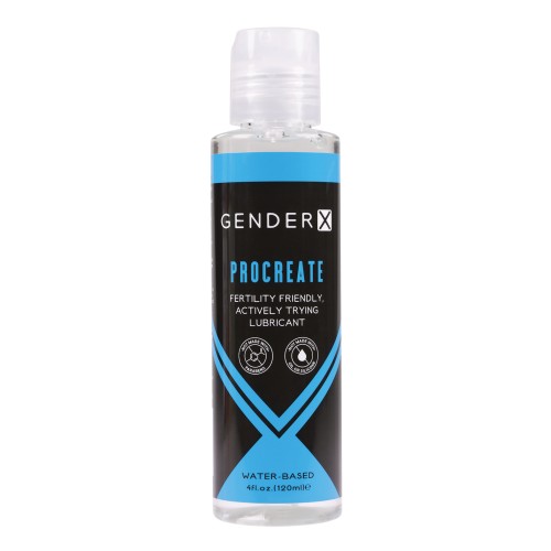 Gender X Procreate Personal Lubricant - 4 oz