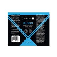 Gender X Procreate Personal Lubricant - 4 oz