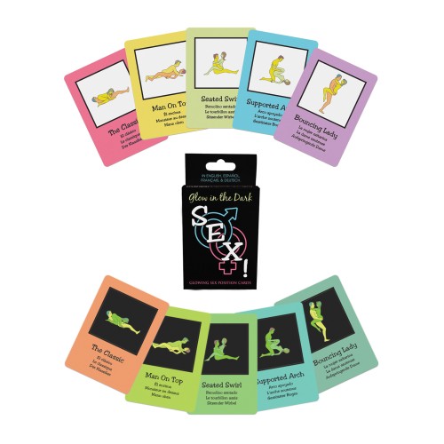 Juego de Cartas Glow in the Dark Sexo