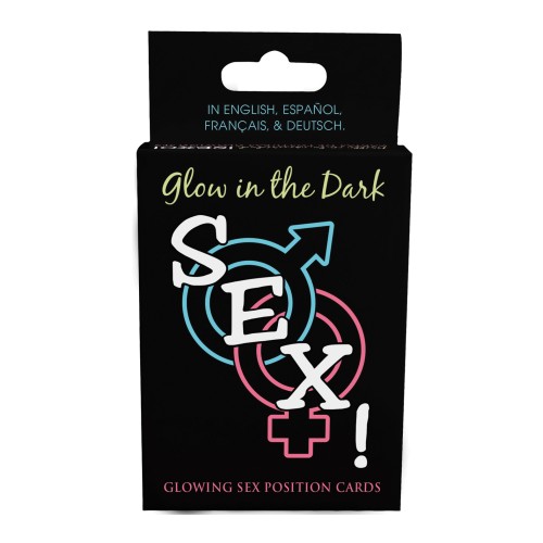 Juego de Cartas Glow in the Dark Sexo