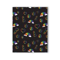 Rainbow Penis Greeting Card for All Occasions