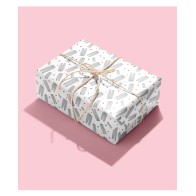 Grey Sweatpants Naughty Wrapping Paper