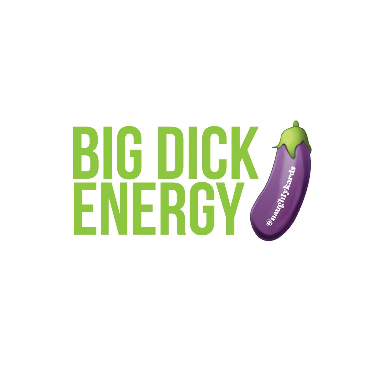 Big Dick Energy Naughty Sticker Pack